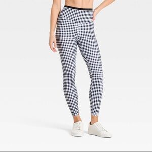 JoyLab™ Women's High-Rise Piped 7/8 Leggings - Black L